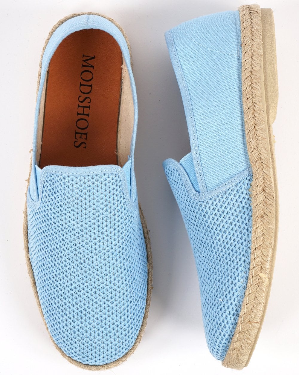 80er Casual Classics Paulo Espadrilles Himmelblau - Image 3