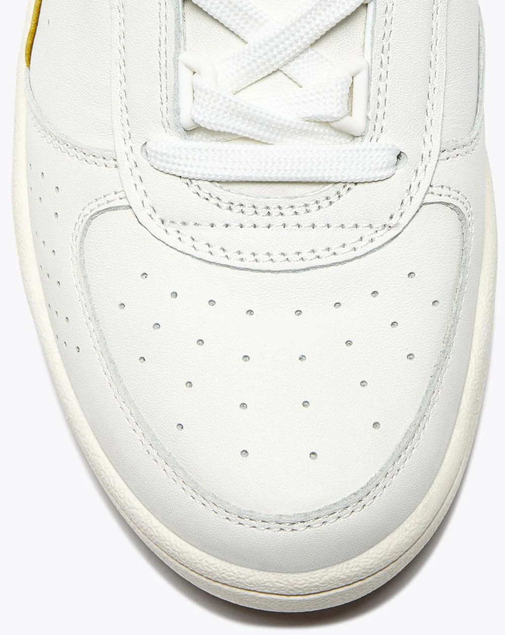 Diadora Borg Elite Italia Trainer Premium Weiß/Gold - Image 4