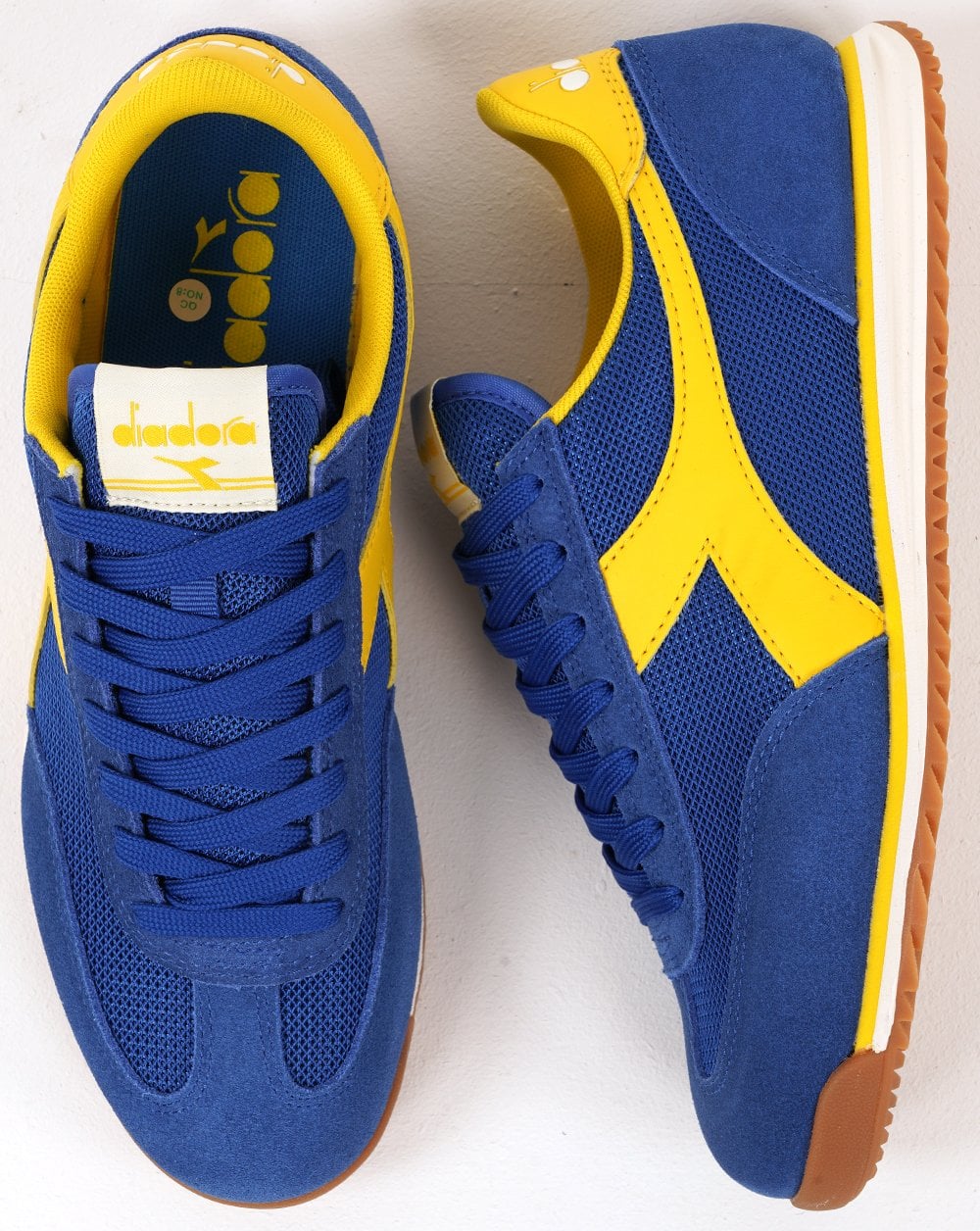 Diadora Crosstrainer Royal/Gelb - Image 4