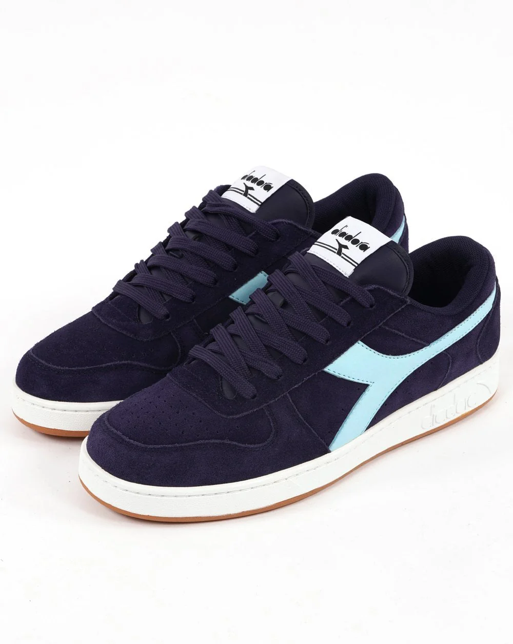 Diadora MB Elite Trainer Navy – Exklusives Sky-Wildleder - Image 3