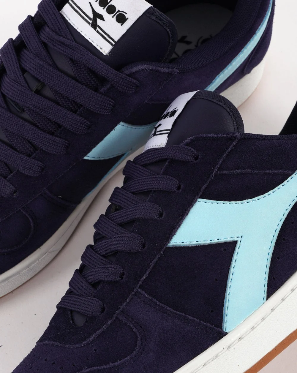 Diadora MB Elite Trainer Navy – Exklusives Sky-Wildleder - Image 4