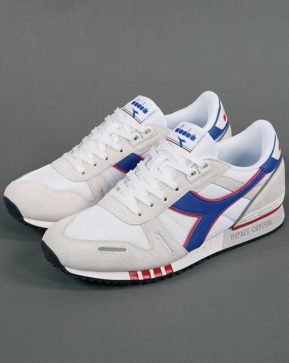 Diadora Titan Seb Trainer Weiß/Blaurot - Image 3