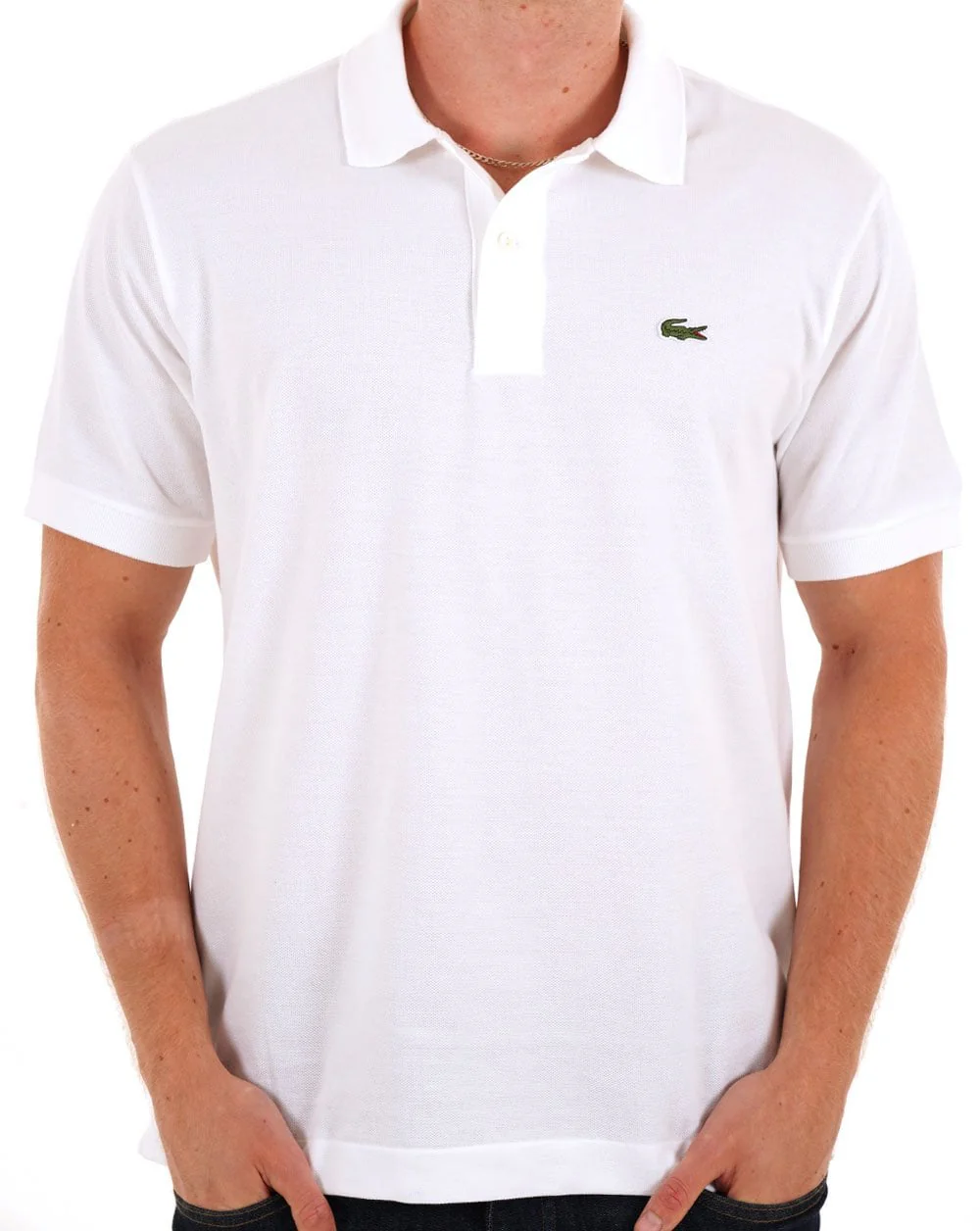 Lacoste Classic Poloshirt Weiß - Image 3