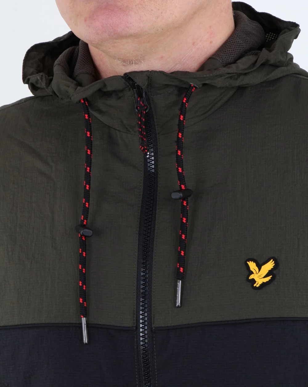 Lyle And Scott Fitness Baxter Windjacke mit Kapuze Olivgrün - Image 3