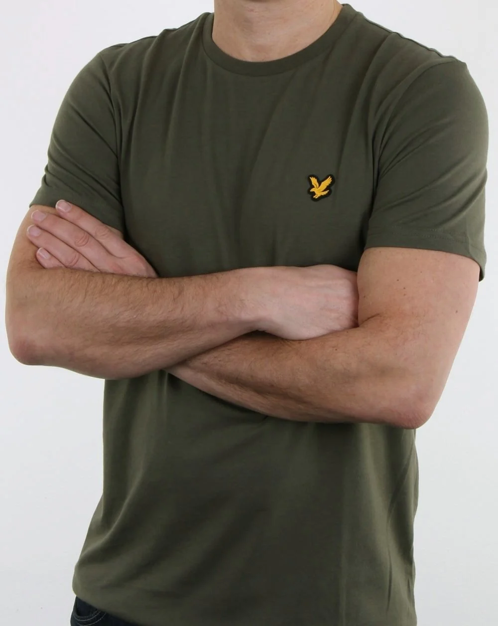 Lyle And Scott Fitness Martin T-Shirt Olivgrün - Image 3