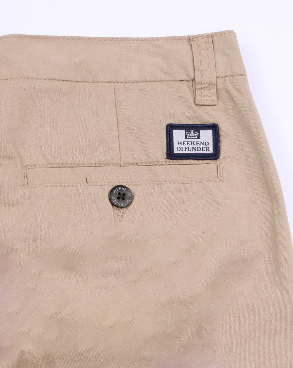 Weekend Offender Ivan Chino-Shorts Stein - Image 3